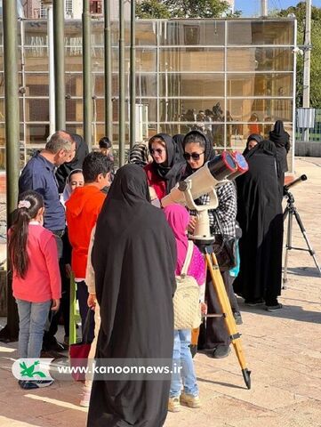 رصد اولین کسوف قرن در مرکز علوم ونجوم کانون زنجان