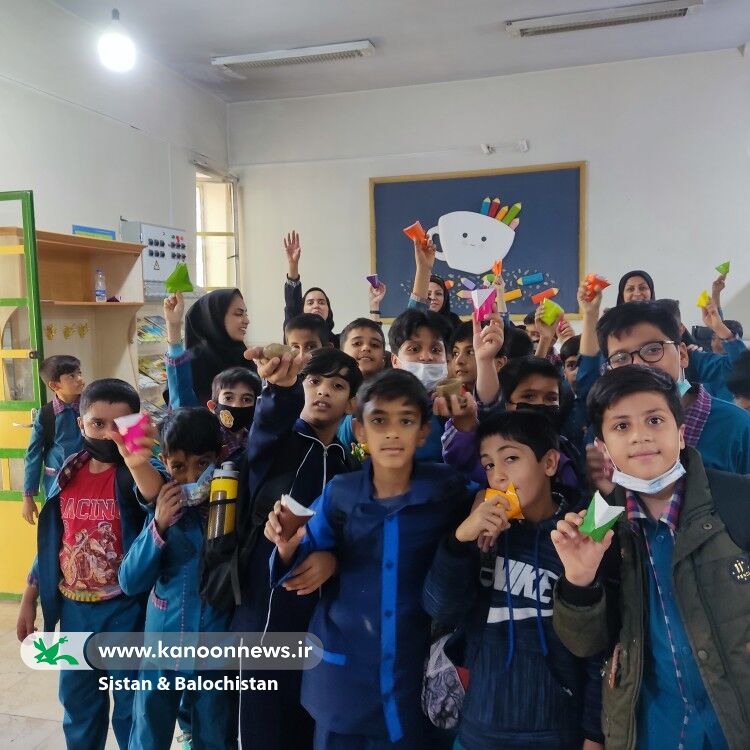 برگزاری اردوی فرهنگی‌هنری دانش‌آموزان در مرکز شماره چهار کانون زاهدان (سیستان و بلوچستان)