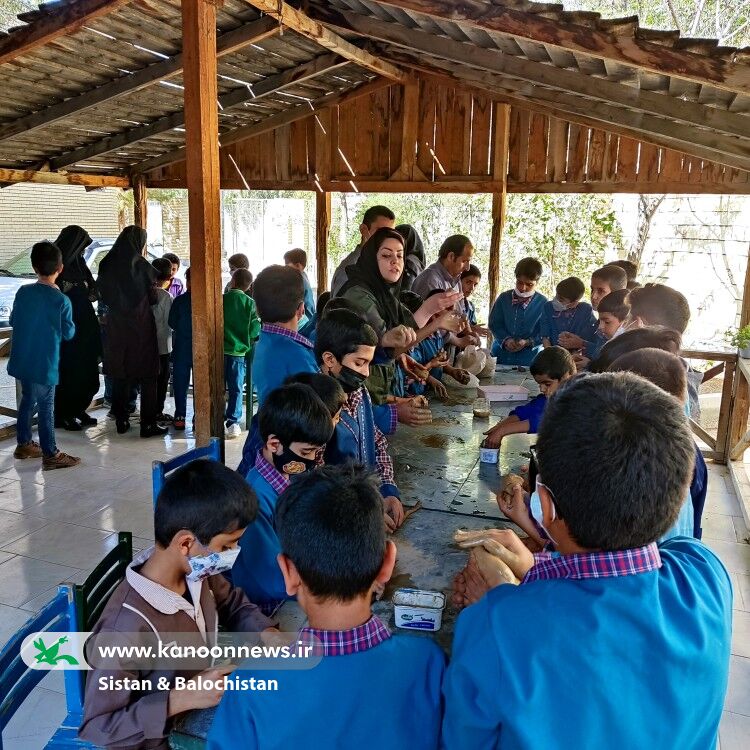 برگزاری اردوی فرهنگی‌هنری دانش‌آموزان در مرکز شماره چهار کانون زاهدان (سیستان و بلوچستان)