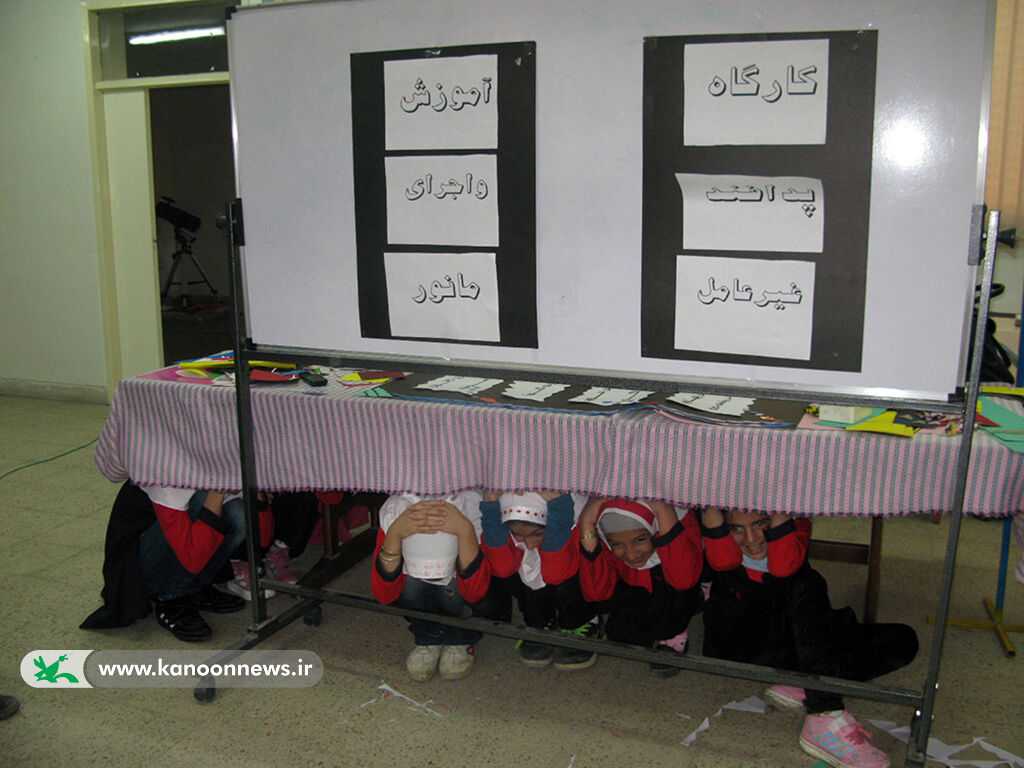 آموزش مفاهیم پدافند غیر عامل در مرکز شماره ۲ کانون مشگین شهر