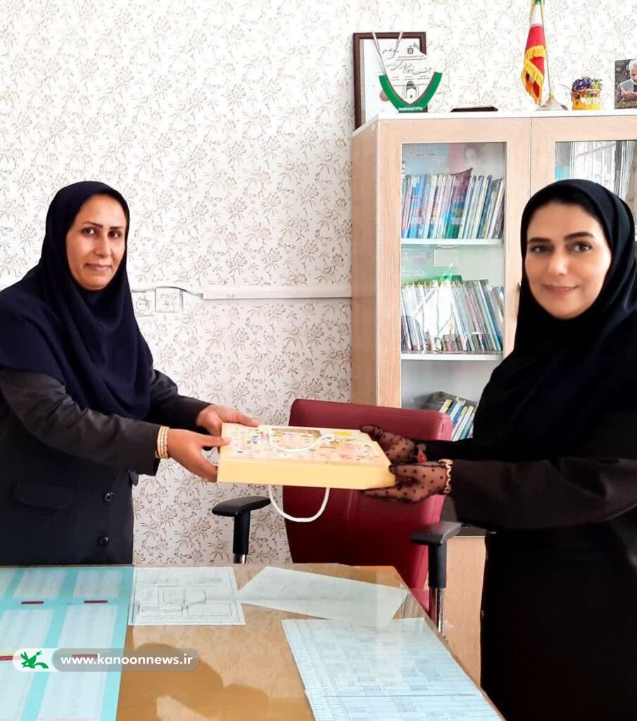 دیدار مربیان مرکز قیدار کانون پرورش فکری با مدیران مدارس شهر قیدار