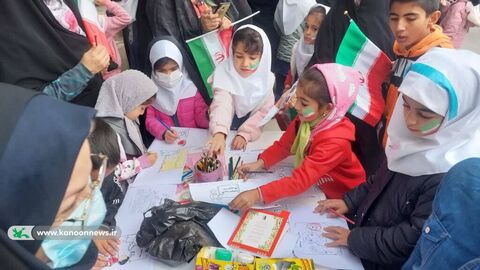 حضور پر شور کودکان و نوجوانان خراسان شمالی در روز دانش آموز