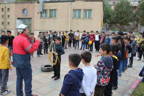 تداوم برنامه‌های هفته پدافند غیر عامل در مراکز کانون آذربایجان‌غربی