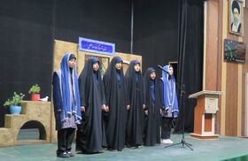 نکوداشت یاد شهدای دانش‌آموز حرم شاهچراغ در کانون استان قزوین