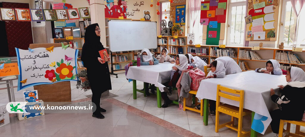 استقبال از هفتهی کتاب در مرکز فرهنگی و هنری کانون نمین