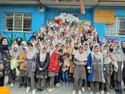بیست و یکیمین کتابخانه ی اهدایی کانون پرورش فکری کودکان و نوجوانان استان همدان به مدرسه مرحومه بانو رضایی شهرستان اسدآباد