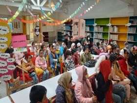 ششمین روز هفته کتاب و کتابخوانی در مراکز فرهنگی هنری کانون پرورش فکری کودکان و نوجوانان استان همدان