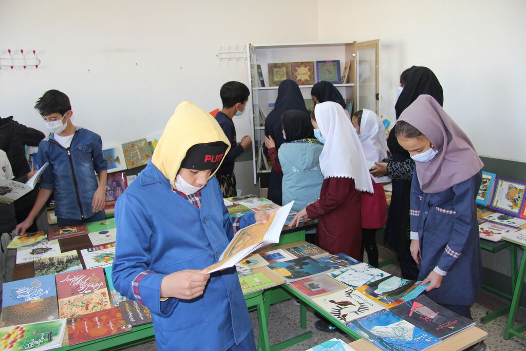 افتتاح کتابخانه مدرسه روستای پیرعلی ارومیه 