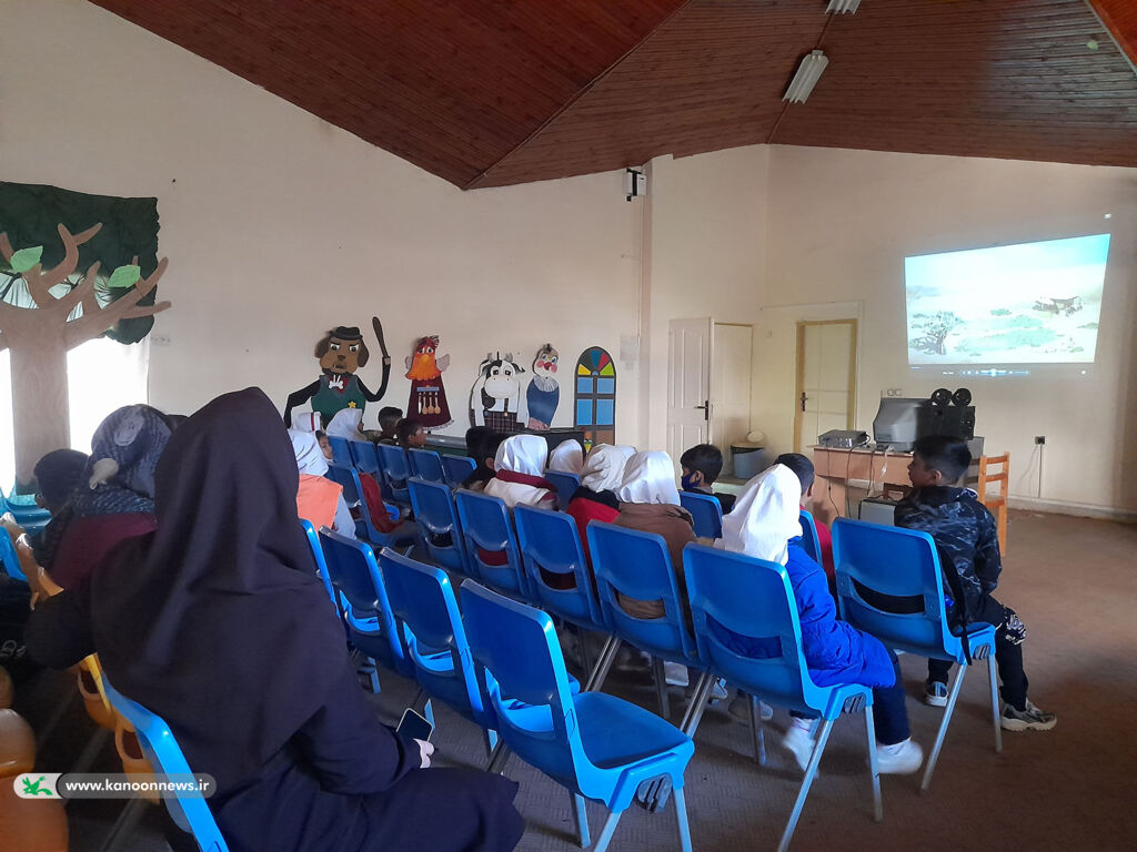 بازدید کودکان مدرسه روستای نومل گرگان از کانون
