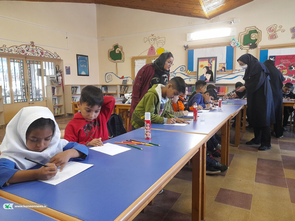 بازدید کودکان مدرسه روستای نومل گرگان از کانون