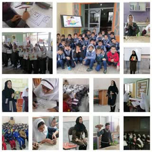 مرکز فراگیر بیش از ۱۰۰۰ دانش آموز، میهمان مرکز فراگیر کانون یزد شدند