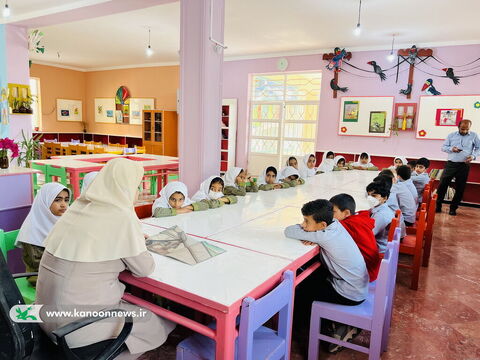 ایستگاه پایانی هفته کتاب و کتابخوانی در مراکز کانون استان بوشهر از نگاه دوربین