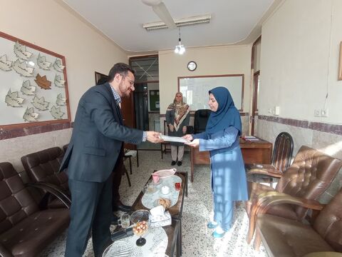 تقدیر از مدارس طرح کانون مدرسه