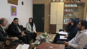دیدار مدیرکل کانون قزوین با رئیس آموزش و پرورش استثنایی استان قزوین