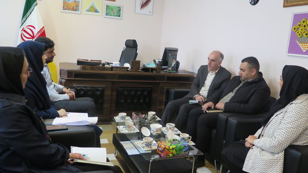 دیدار مدیرکل کانون قزوین با رئیس آموزش و پرورش استثنایی استان قزوین