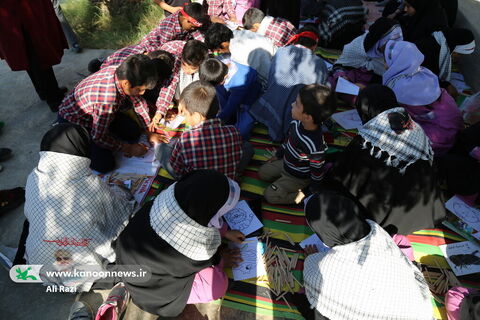 پیک امید کانون استان بوشهر میهمان کودکان روستای دهنو