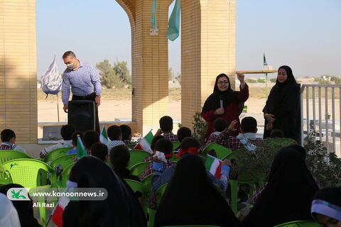 پیک امید کانون استان بوشهر میهمان کودکان روستای دهنو