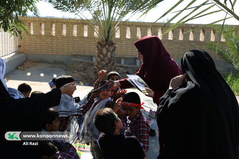 پیک امید کانون استان بوشهر میهمان کودکان روستای دهنو
