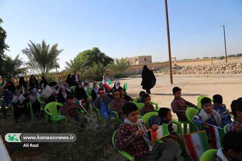 پیک امید کانون استان بوشهر میهمان کودکان روستای دهنو