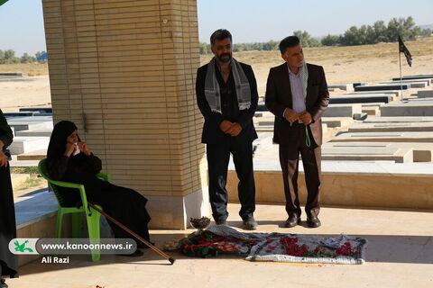 پیک امید کانون استان بوشهر میهمان کودکان روستای دهنو