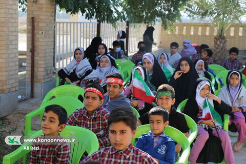 پیک امید کانون استان بوشهر میهمان کودکان روستای دهنو