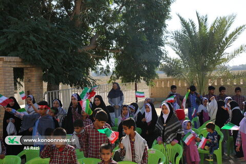 پیک امید کانون استان بوشهر میهمان کودکان روستای دهنو