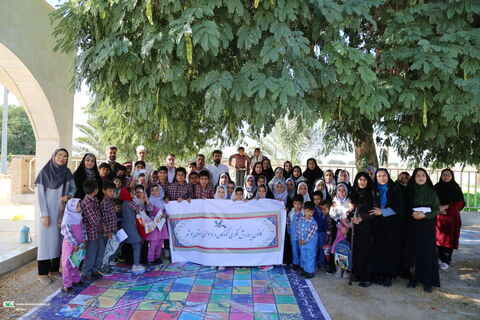 پیک امید کانون استان بوشهر میهمان کودکان روستای دهنو