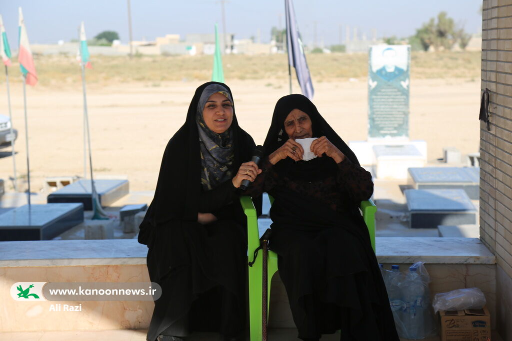 پیک امید کانون استان بوشهر میهمان کودکان روستای دهنو