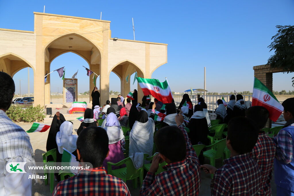 پیک امید کانون استان بوشهر میهمان کودکان روستای دهنو