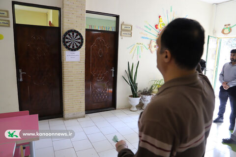 برگزاری مسابقه پرتاب دارت در کانون استان اردبیل