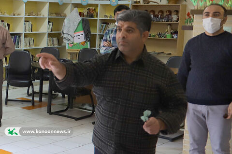 برگزاری مسابقه پرتاب دارت در کانون استان اردبیل