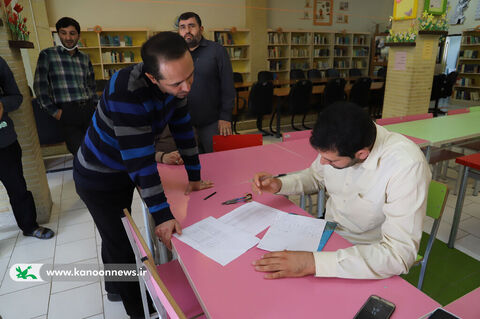 برگزاری مسابقه پرتاب دارت در کانون استان اردبیل