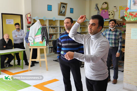 برگزاری مسابقه پرتاب دارت در کانون استان اردبیل