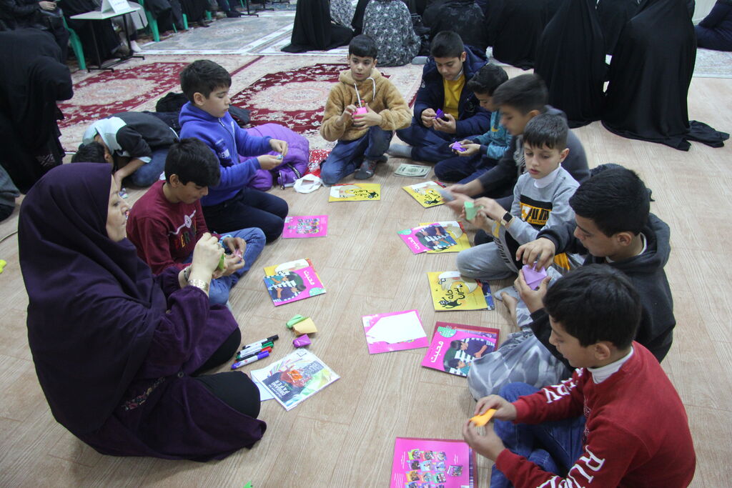 اردوی جهادی کانون پرورش فکری در روستای باشلان بشلوی ارومیه