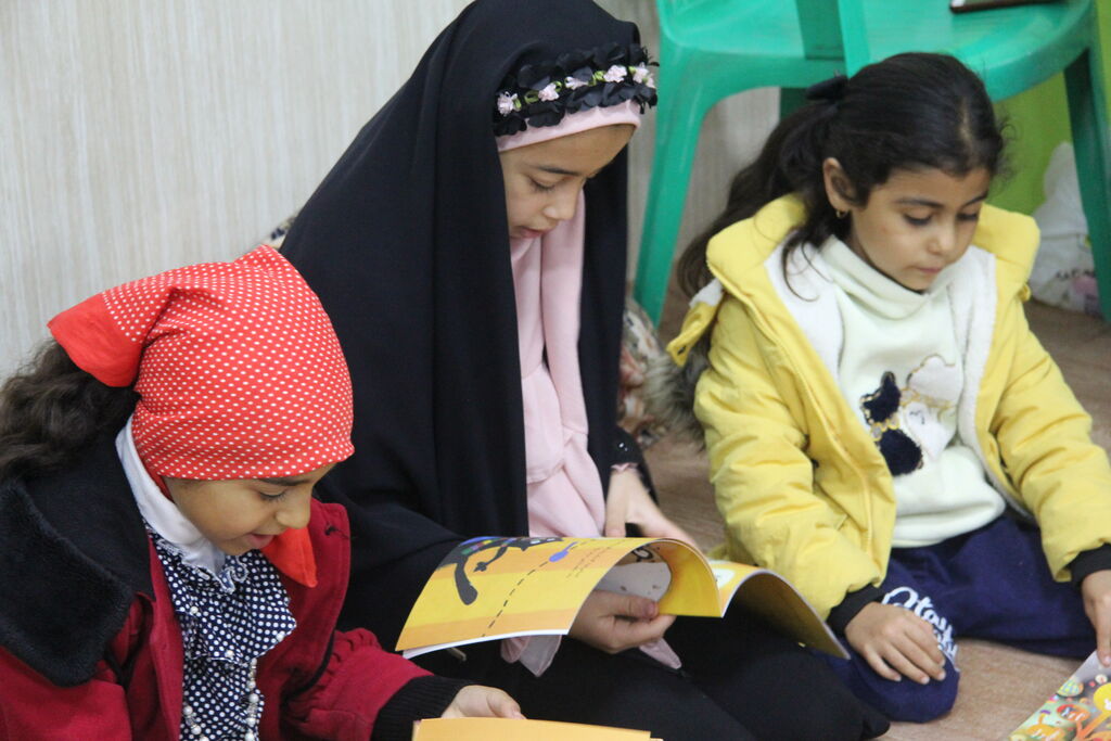 اردوی جهادی کانون پرورش فکری در روستای باشلان بشلوی ارومیه