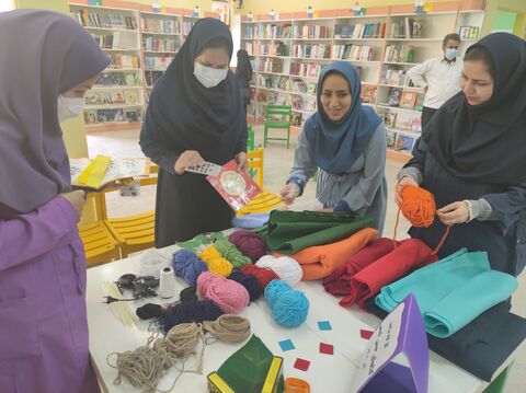 کارگاه ساخت کتاب های حسی و لمسی