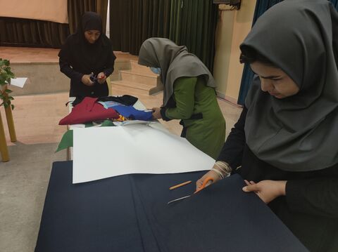 کارگاه ساخت کتاب های حسی و لمسی