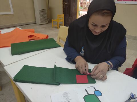 کارگاه ساخت کتاب های حسی و لمسی