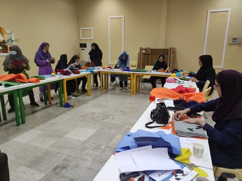 کارگاه ساخت کتاب های حسی و لمسی