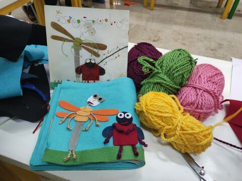 کارگاه ساخت کتاب های حسی و لمسی