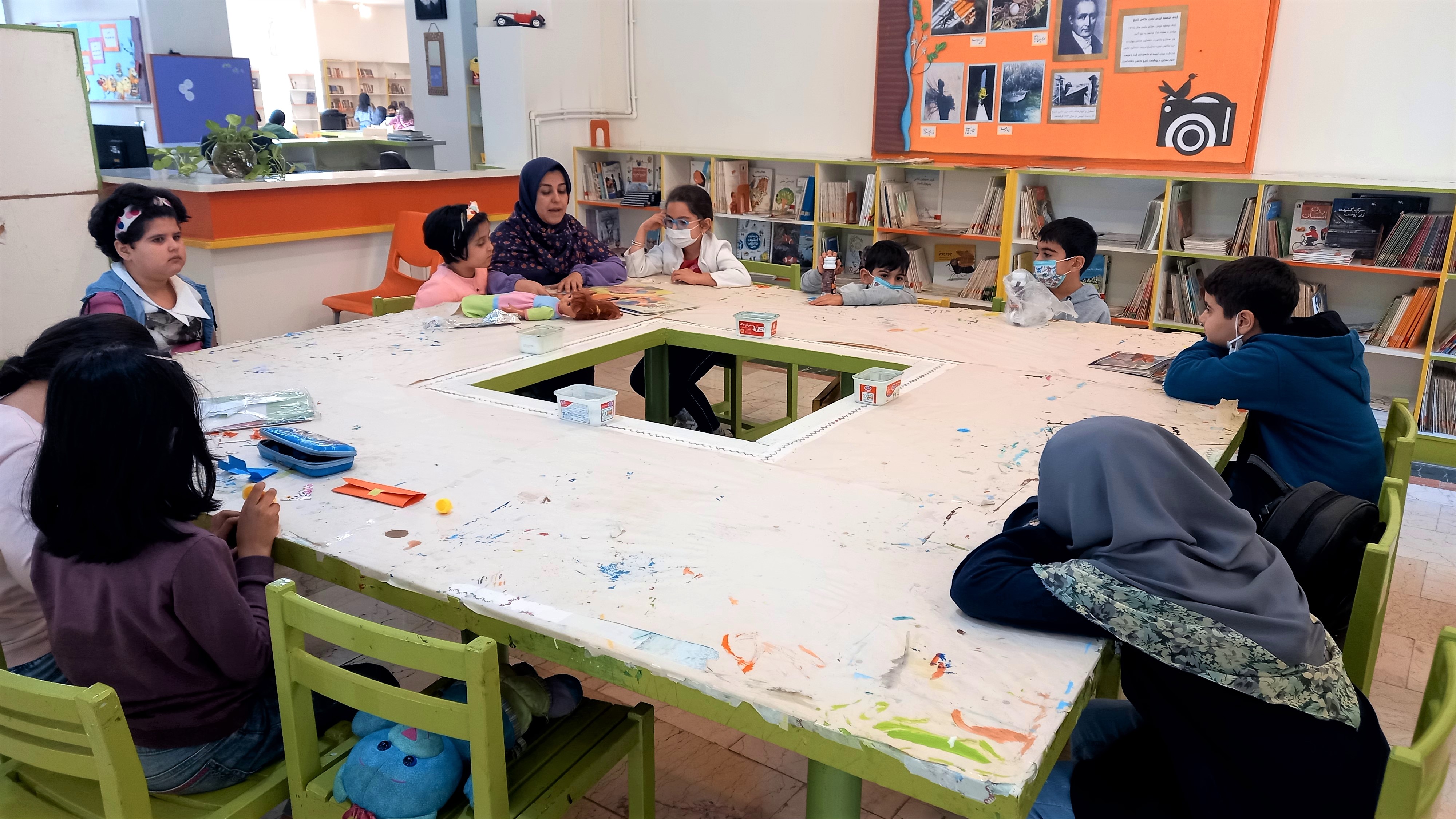 اجرای ویژهبرنامهی هفتهی معلولان در مرکز ۸ کانون استان تهران