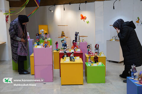 نمایشگاه عروسک‌های با نیازهای ویژه و کتاب‌های حسی لمسی