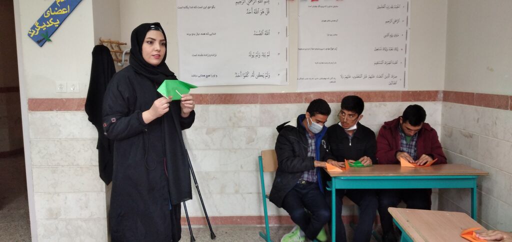 گرامیداشت هفته معلولان در مراکز فرهنگی و هنری کانون استان قزوین