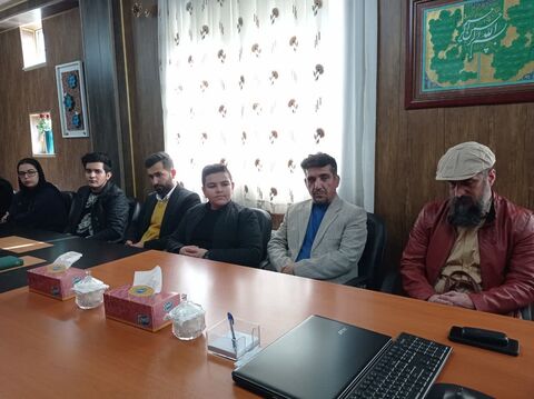 جلسه تقدیر از عوامل نمایش روایت عشق و عطش