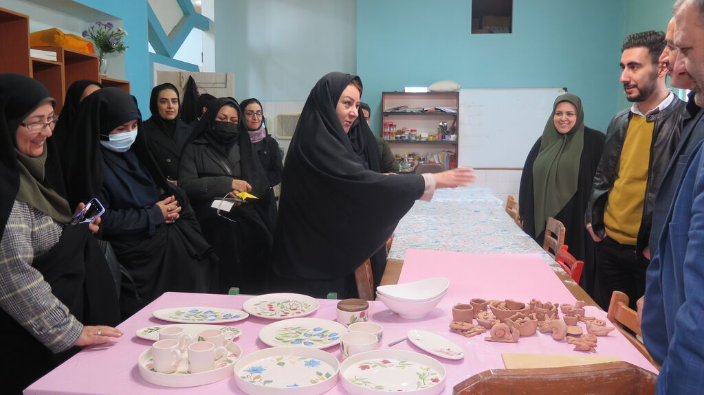 بازدید مدیران کانون‌های فرهنگی آموزش و پرورش از مجتمع کانون پرورش فکری استان قزوین