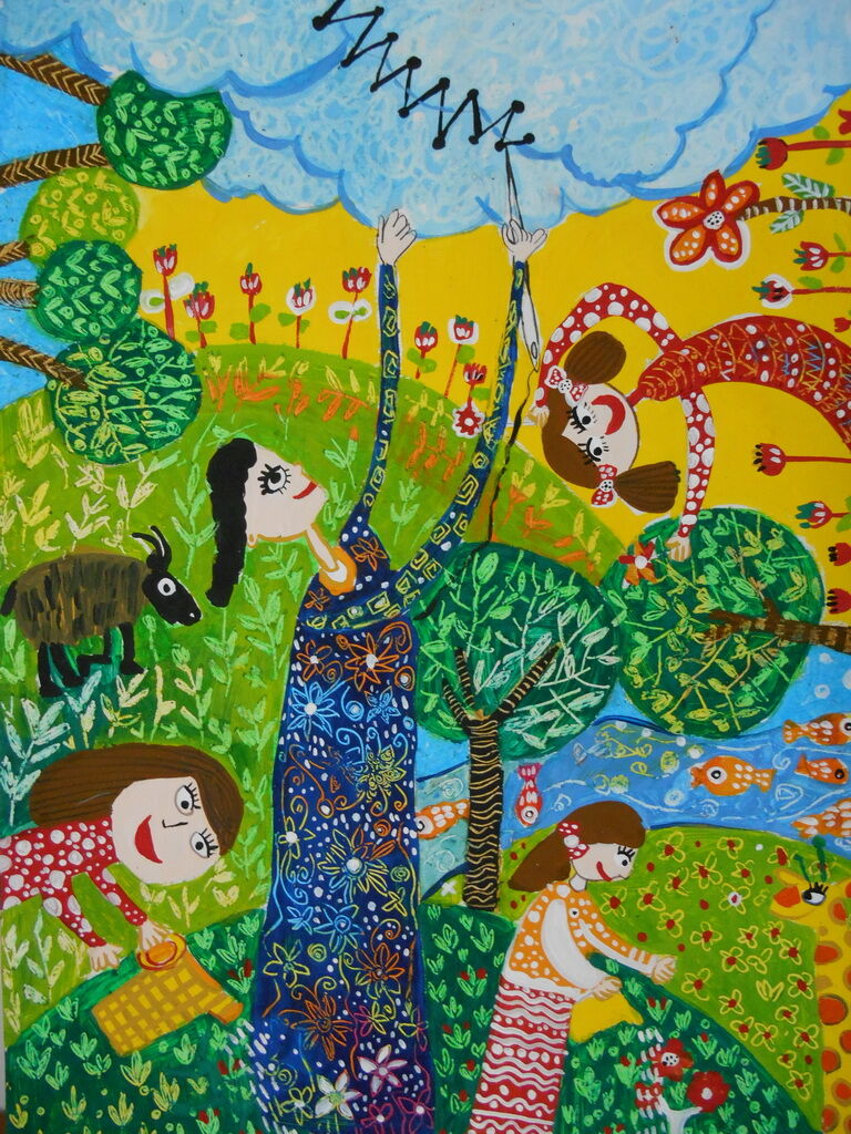 Photograph by Iranian Adolescent Selected at UN Artistic Environment Competition