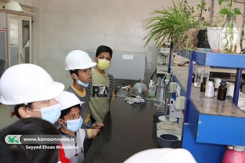 بازدید علمی اعضای کانون گالکیش از کارخانه سیمان پیوند گلستان