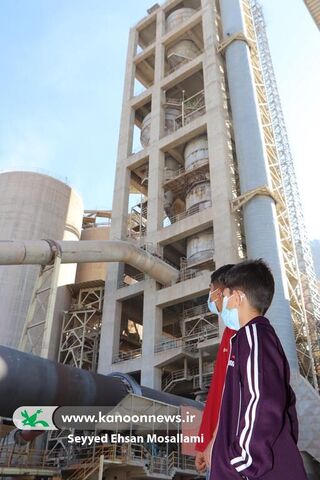 بازدید علمی اعضای کانون گالکیش از کارخانه سیمان پیوند گلستان