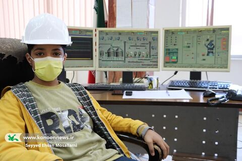 بازدید علمی اعضای کانون گالکیش از کارخانه سیمان پیوند گلستان