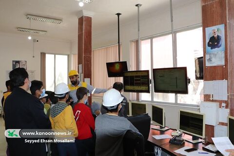 بازدید علمی اعضای کانون گالکیش از کارخانه سیمان پیوند گلستان